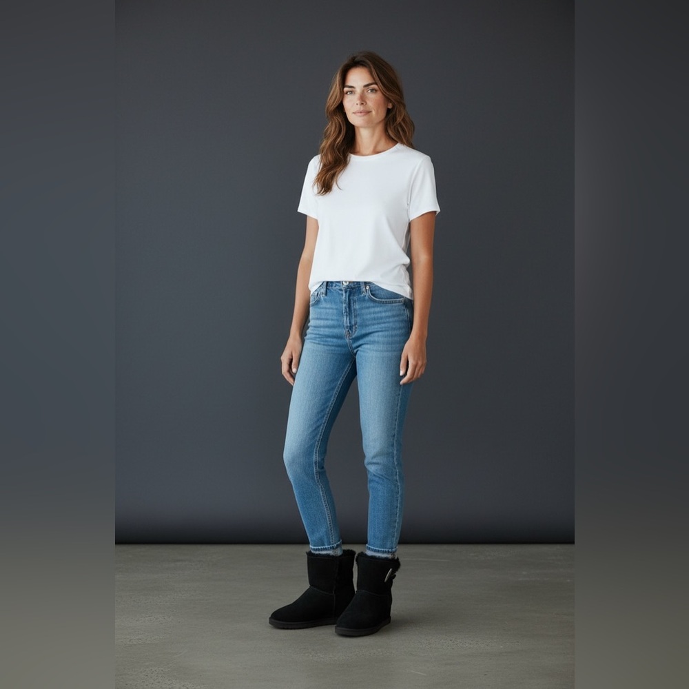 UGG Classic Wedge Boots Booties - Picture 10 of 11